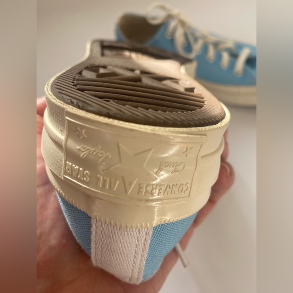 NEW Converse Comme des Garçons PLAY x Chuck 70 Low 'Bright Blue' size W 8 M 6 - Picture 3 of 14